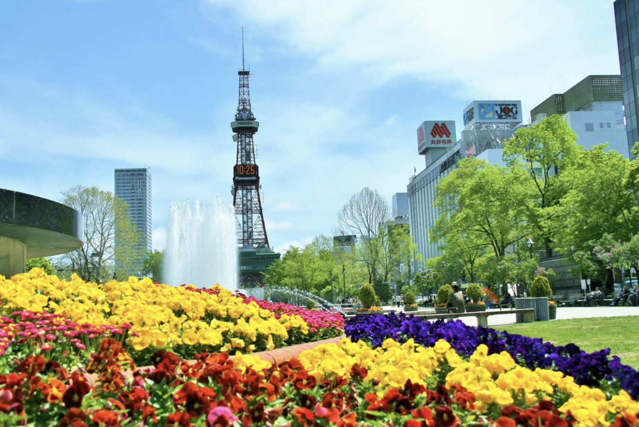 大通公園　デート